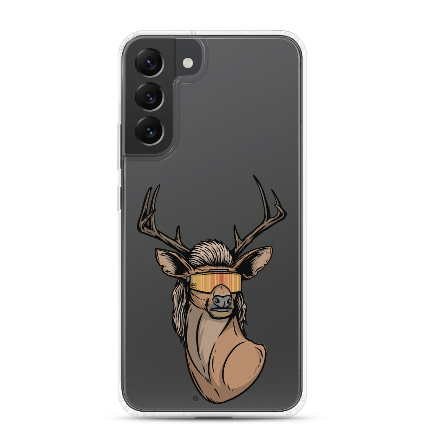Deer Mullet 2.0 Samsung Case - Clear
