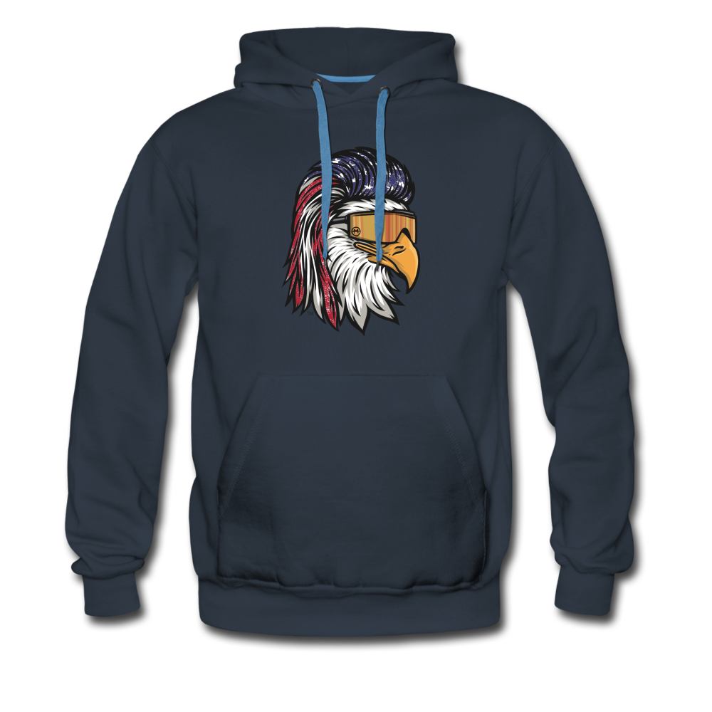 Eagle Mullet USA Premium Hoodie - navy