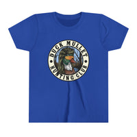 Duck Mullet Hunting Team Badge Youth Tee