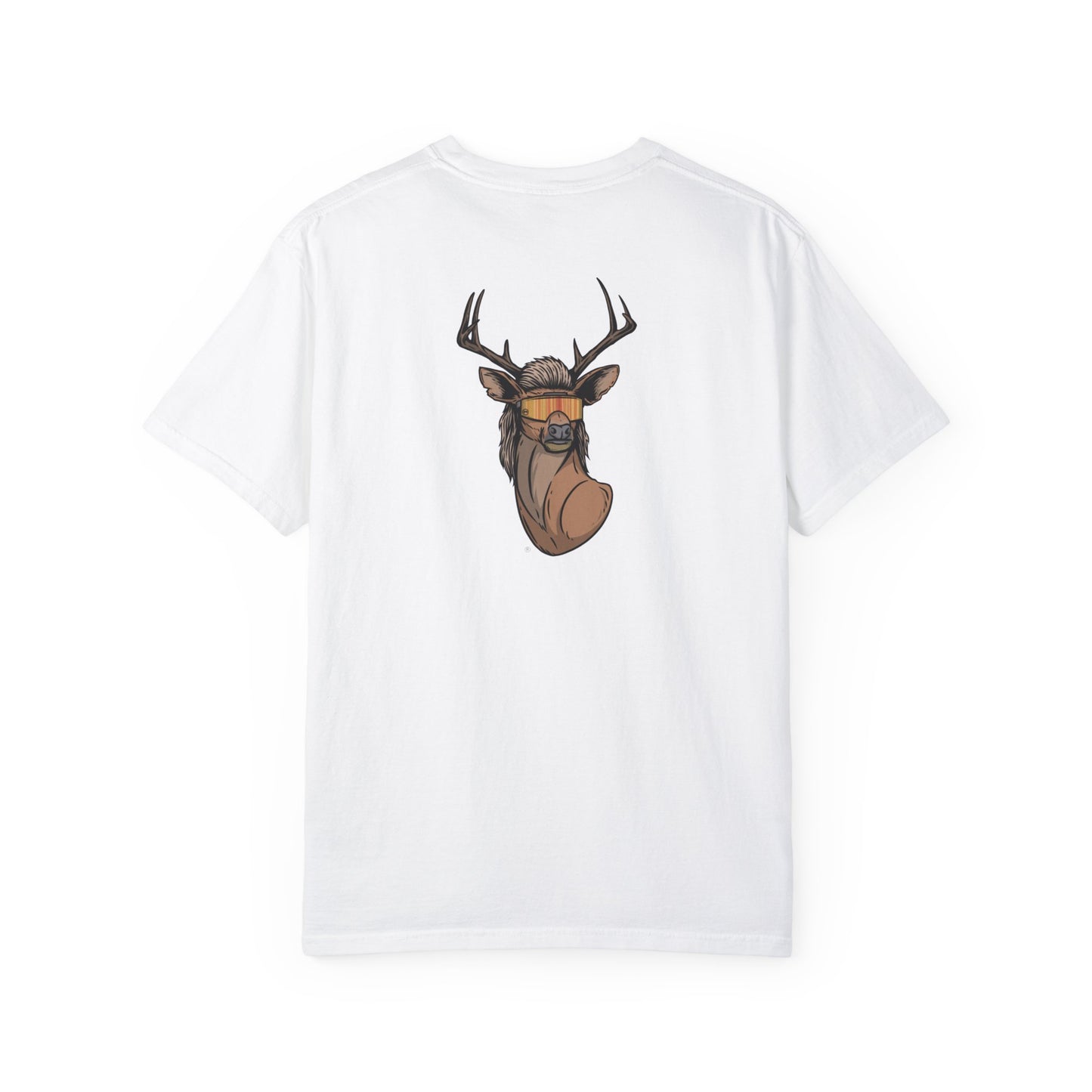 Deer Mullet 2.0 on Front Side, MKH Brand on Back Side - Comfort Colors Premium Shirt