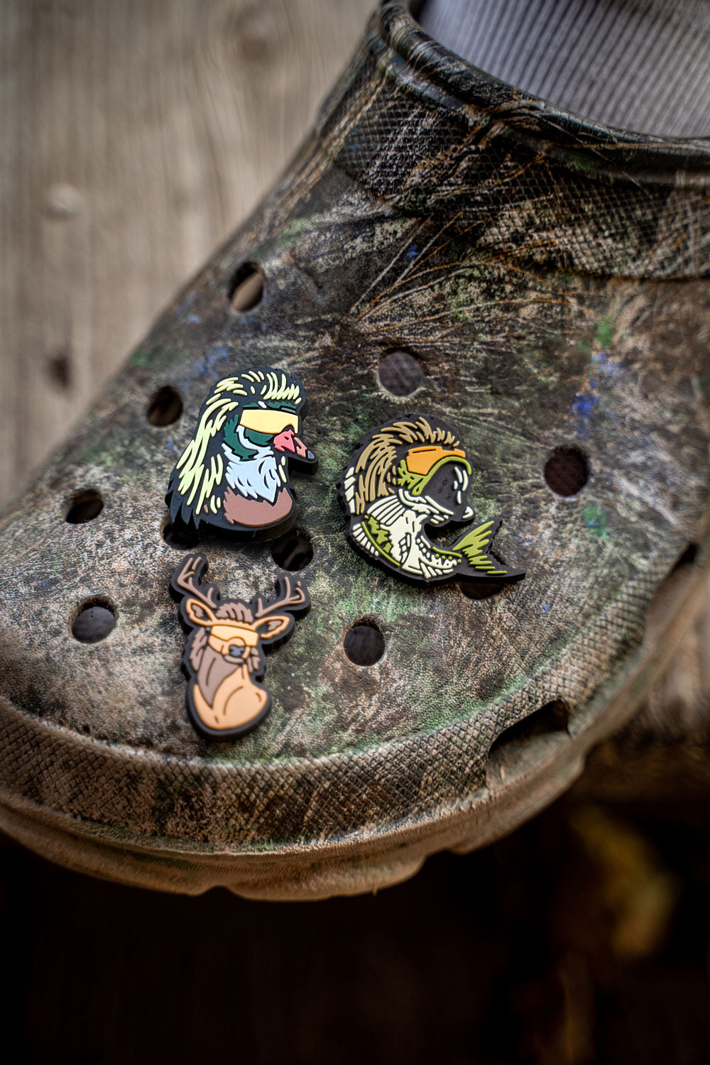 Duck Mullet Shoe Charm for Crocs