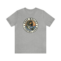 Bass Mullet Fishing Team Badge Tee