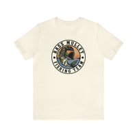 Bass Mullet Fishing Team Badge Tee