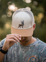 Deer Mullet Stance Hat - Cream/Khaki/Tan