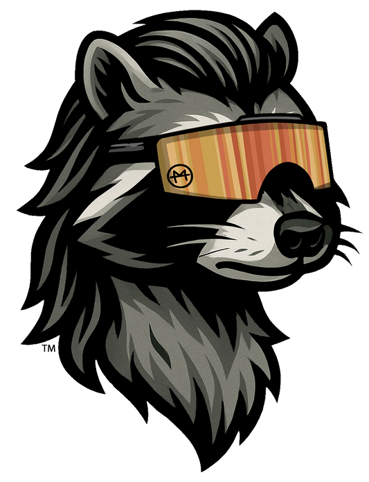 Racoon Mullet Sticker