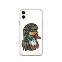 Duck Mullet iPhone Case - Clear