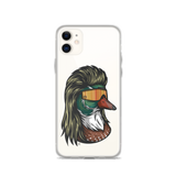 Duck Mullet iPhone Case - Clear