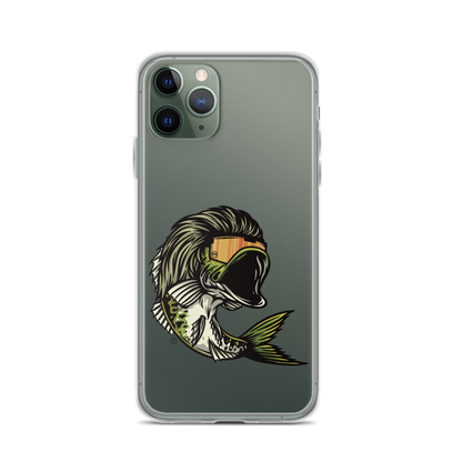 Bass Mullet iPhone Case - Clear