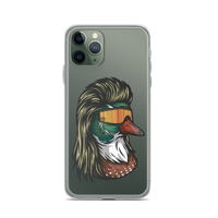 Duck Mullet iPhone Case - Clear