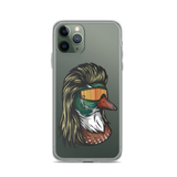 Duck Mullet iPhone Case - Clear