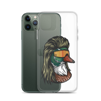 Duck Mullet iPhone Case - Clear