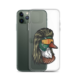 Duck Mullet iPhone Case - Clear