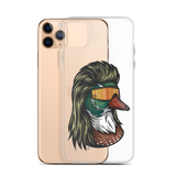 Duck Mullet iPhone Case - Clear