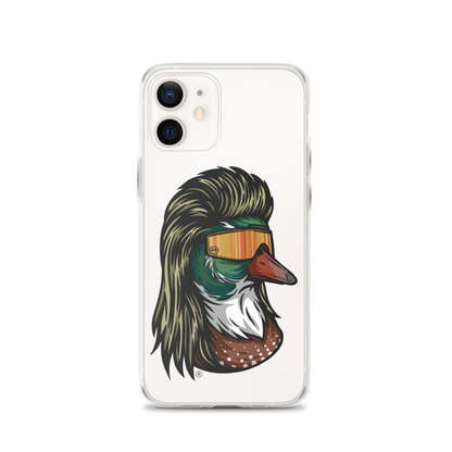 Duck Mullet iPhone Case - Clear