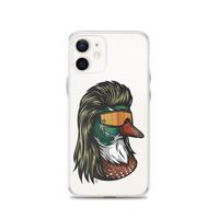 Duck Mullet iPhone Case - Clear