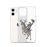 Deer Mullet Cowboy iPhone® Case - Clear