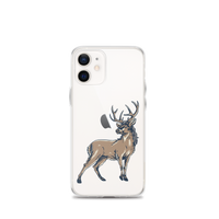 Deer Mullet Standing iPhone® Case - Clear