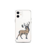 Deer Mullet Standing iPhone® Case - Clear