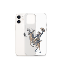 Deer Mullet Cowboy iPhone® Case - Clear