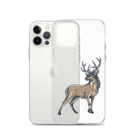 Deer Mullet Standing iPhone® Case - Clear