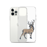 Deer Mullet Standing iPhone® Case - Clear