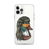 Duck Mullet iPhone Case - Clear