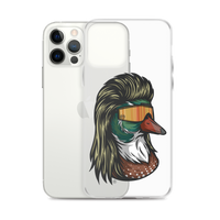 Duck Mullet iPhone Case - Clear