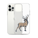 Deer Mullet Standing iPhone® Case - Clear