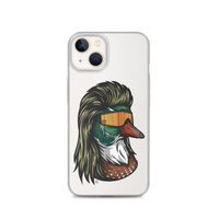 Duck Mullet iPhone Case - Clear