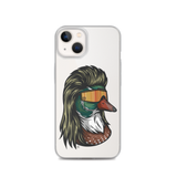 Duck Mullet iPhone Case - Clear