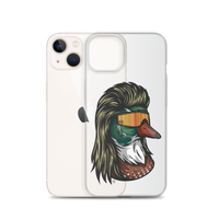 Duck Mullet iPhone Case - Clear