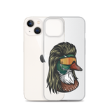 Duck Mullet iPhone Case - Clear