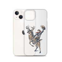 Deer Mullet Cowboy iPhone® Case - Clear