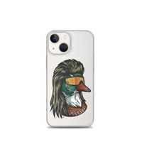 Duck Mullet iPhone Case - Clear