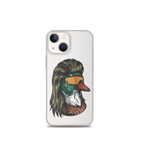 Duck Mullet iPhone Case - Clear