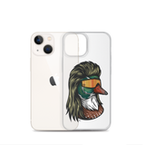 Duck Mullet iPhone Case - Clear