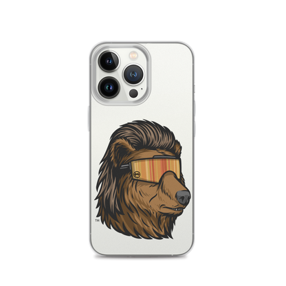 Bear Mullet iPhone Case - Clear
