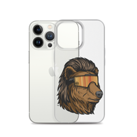 Bear Mullet iPhone Case - Clear