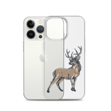 Deer Mullet Standing iPhone® Case - Clear