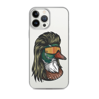 Duck Mullet iPhone Case - Clear