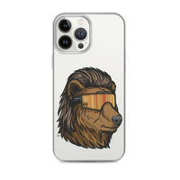 Bear Mullet iPhone Case - Clear