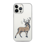 Deer Mullet Standing iPhone® Case - Clear