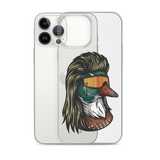 Duck Mullet iPhone Case - Clear