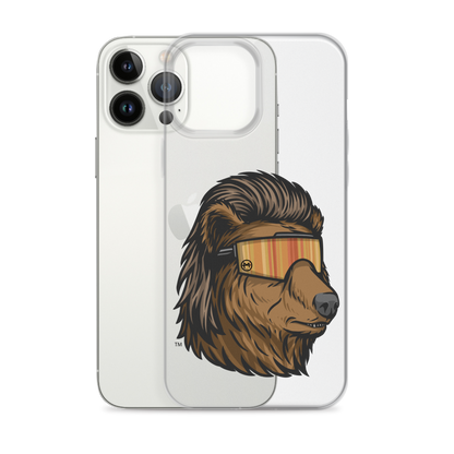 Bear Mullet iPhone Case - Clear