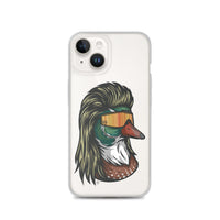 Duck Mullet iPhone Case - Clear