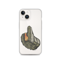 Gator Mullet iPhone Case - Clear