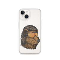 Bear Mullet iPhone Case - Clear