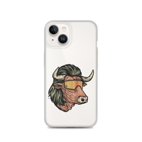 Bull Mullet iPhone Case - Clear