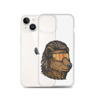 Bear Mullet iPhone Case - Clear