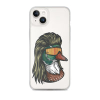 Duck Mullet iPhone Case - Clear